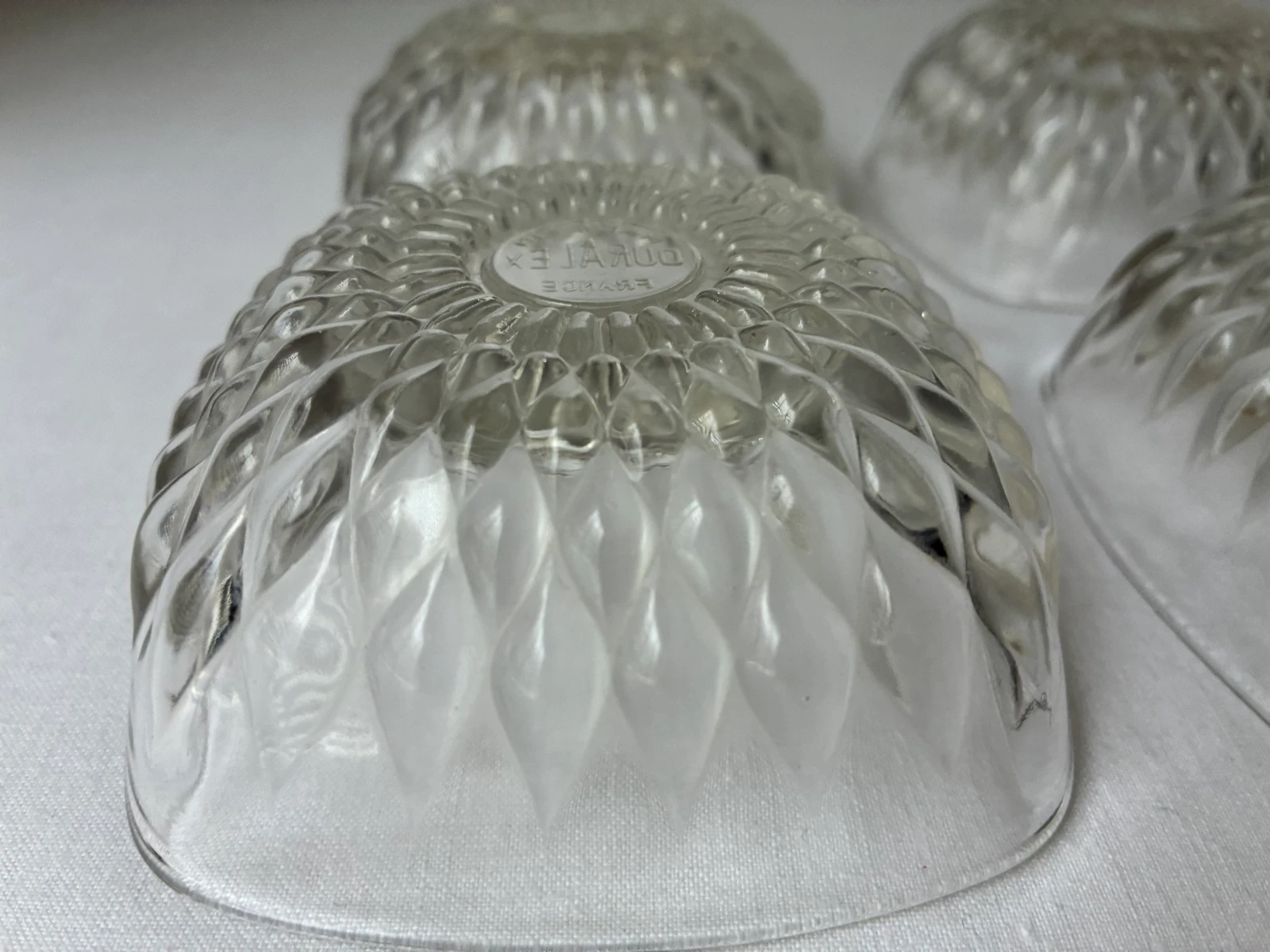 Vintage Duralex France dessert bowls – Set of 4 – photo 6
